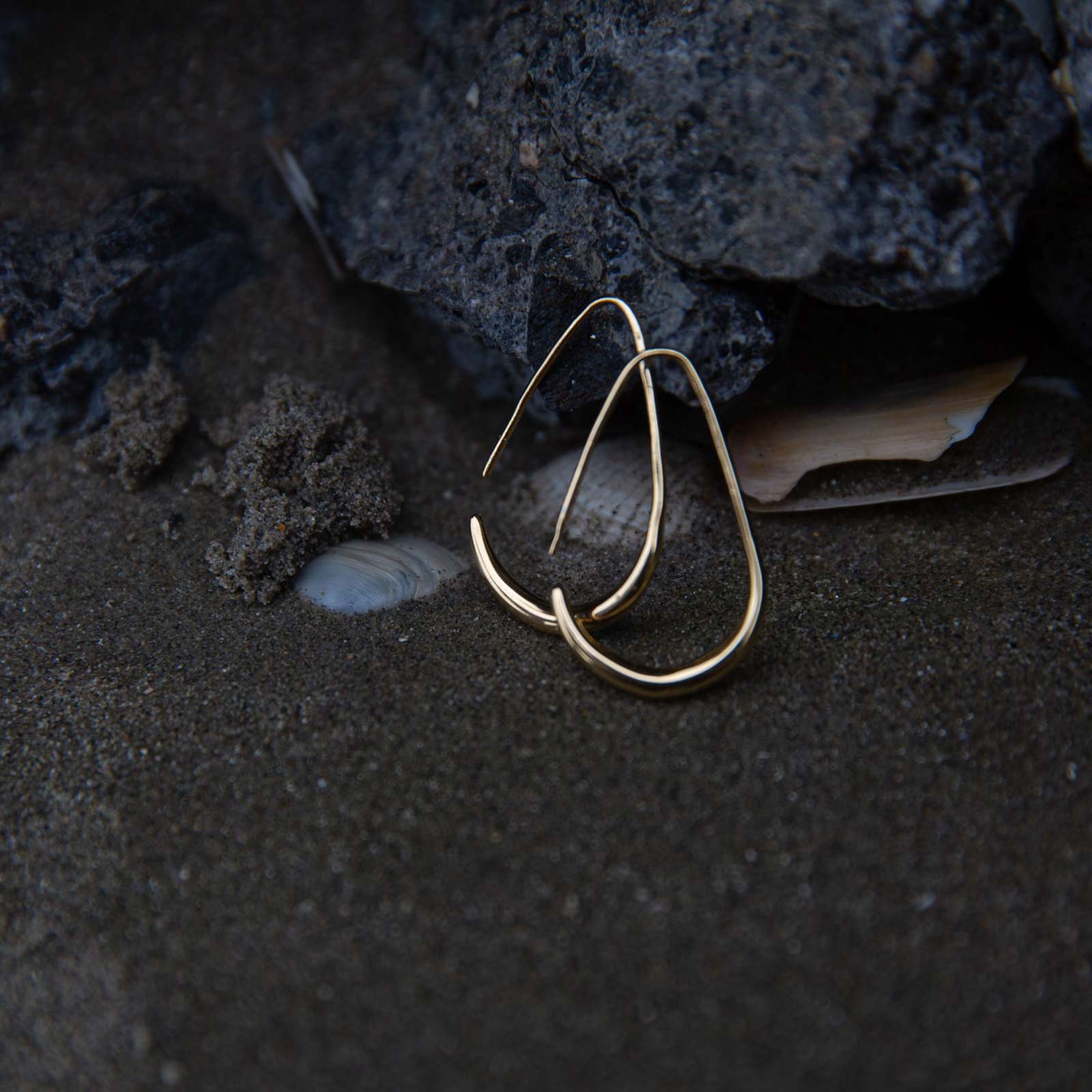 Teardrop Earrings gold