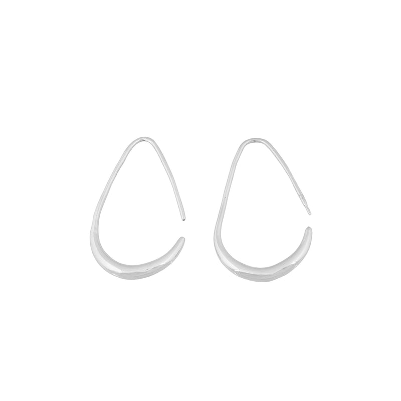 Teardrop Earrings silver