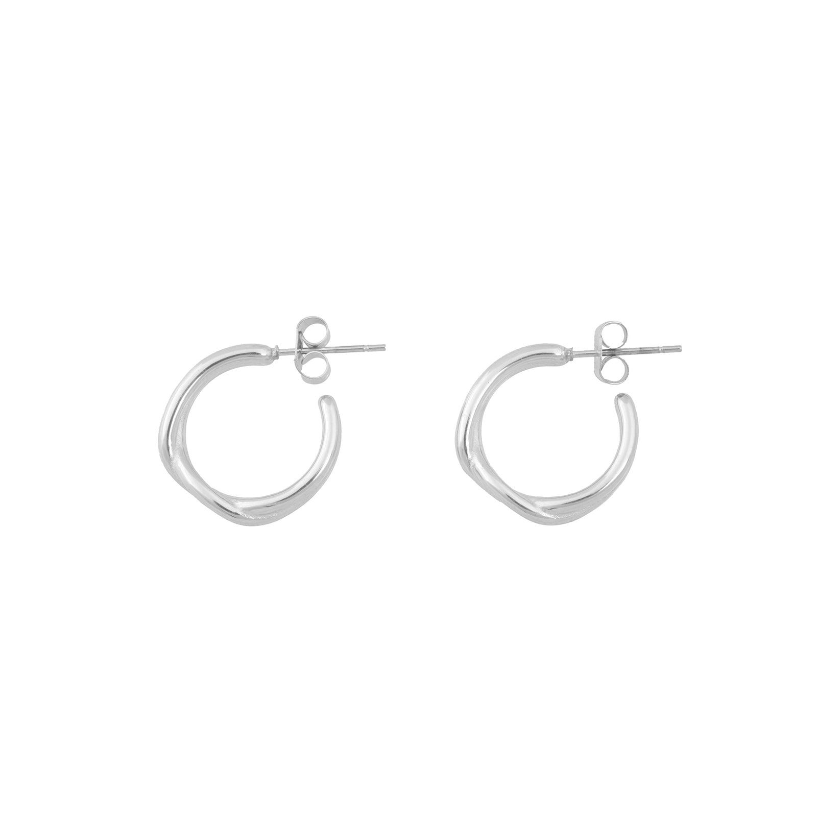 Twine Earrings silver