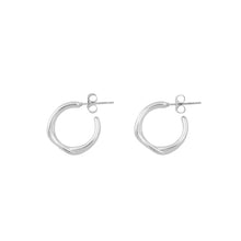 Twine Earrings silver