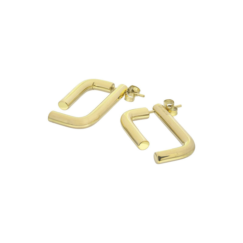 Linked Earrings gold