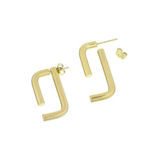 Linked Earrings gold