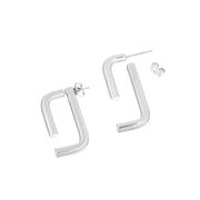 Linked Earrings silver