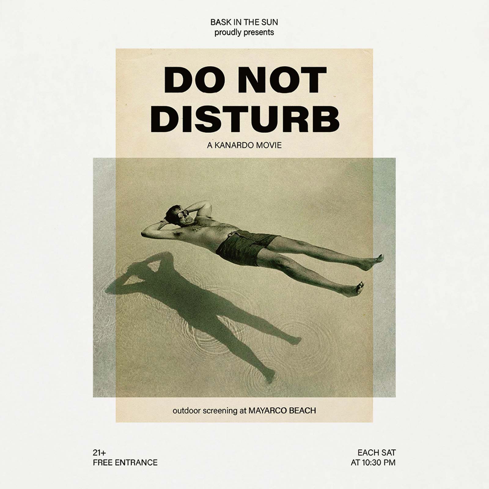 Do Not Disturb Tee natural