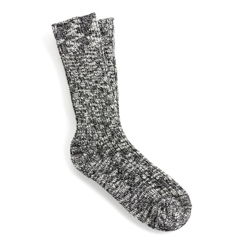 Gift Box Slub Socks gray white / black gray