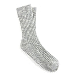 Gift Box Slub Socks gray white / black gray