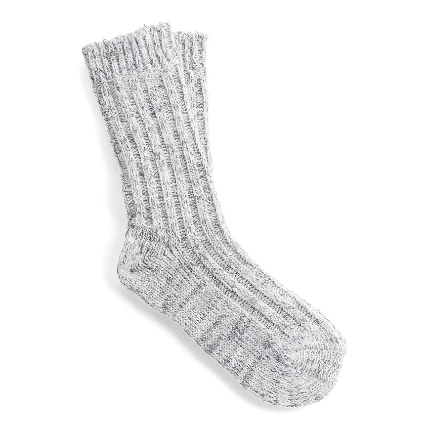 Gift Box Twist Socks grey white silver / black