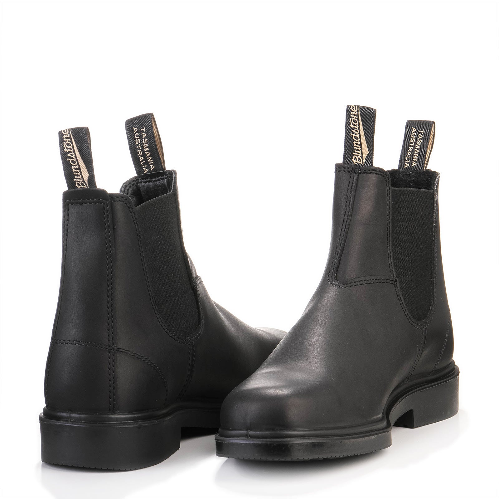 #063 Dress Series Leather Boot voltan black