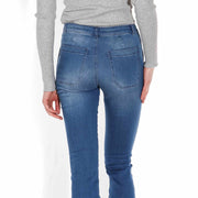 Leila Pant blue light denim by-bar Amsterdam