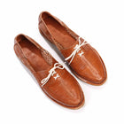 Benito Natural Crepe Shoe cognac