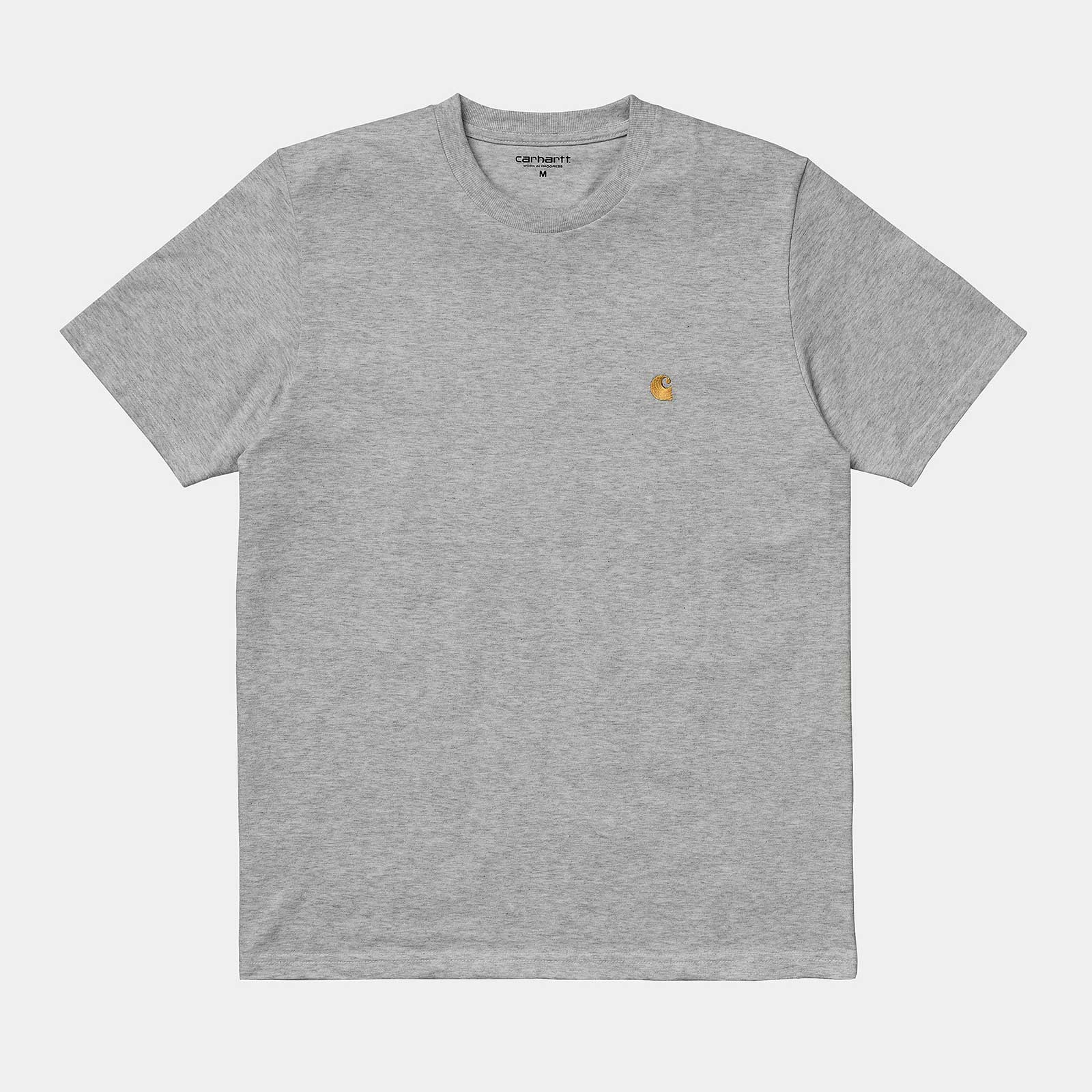 Chase T-Shirt grey heather/gold