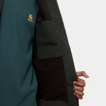 Hooded Sail Jacket Black/White