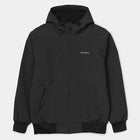 Hooded Sail Jacket Black/White
