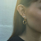 Twin Mini Ear Cuff gold