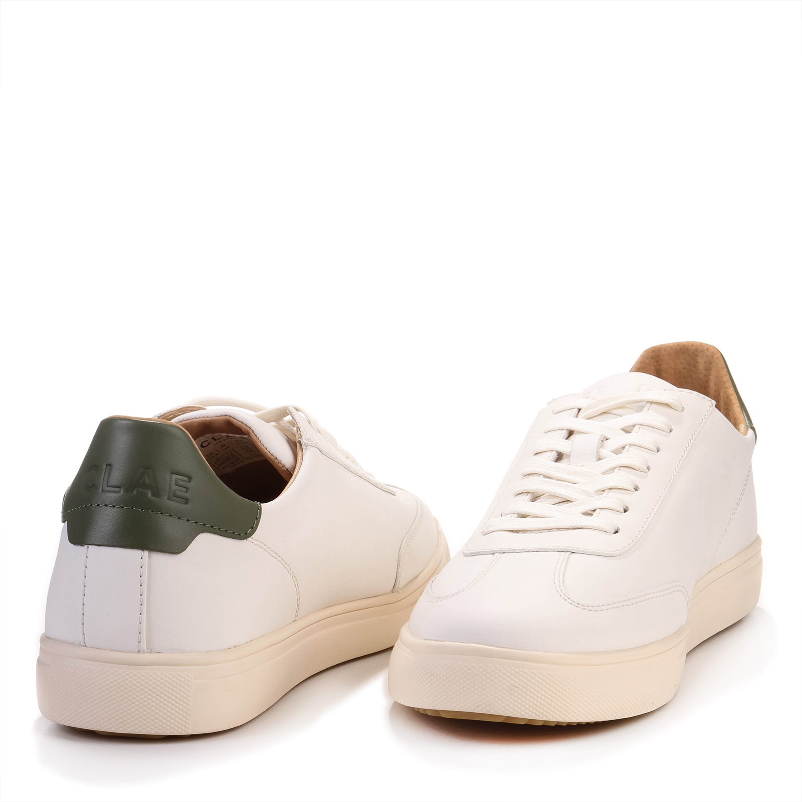 Deane Leather offwhite/olive