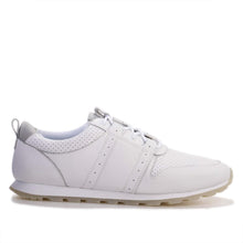 Mills Runner white tumbled leather