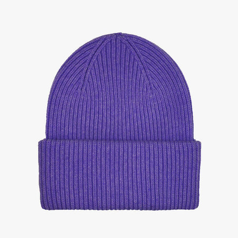 Merino Wool Hat ultra violet
