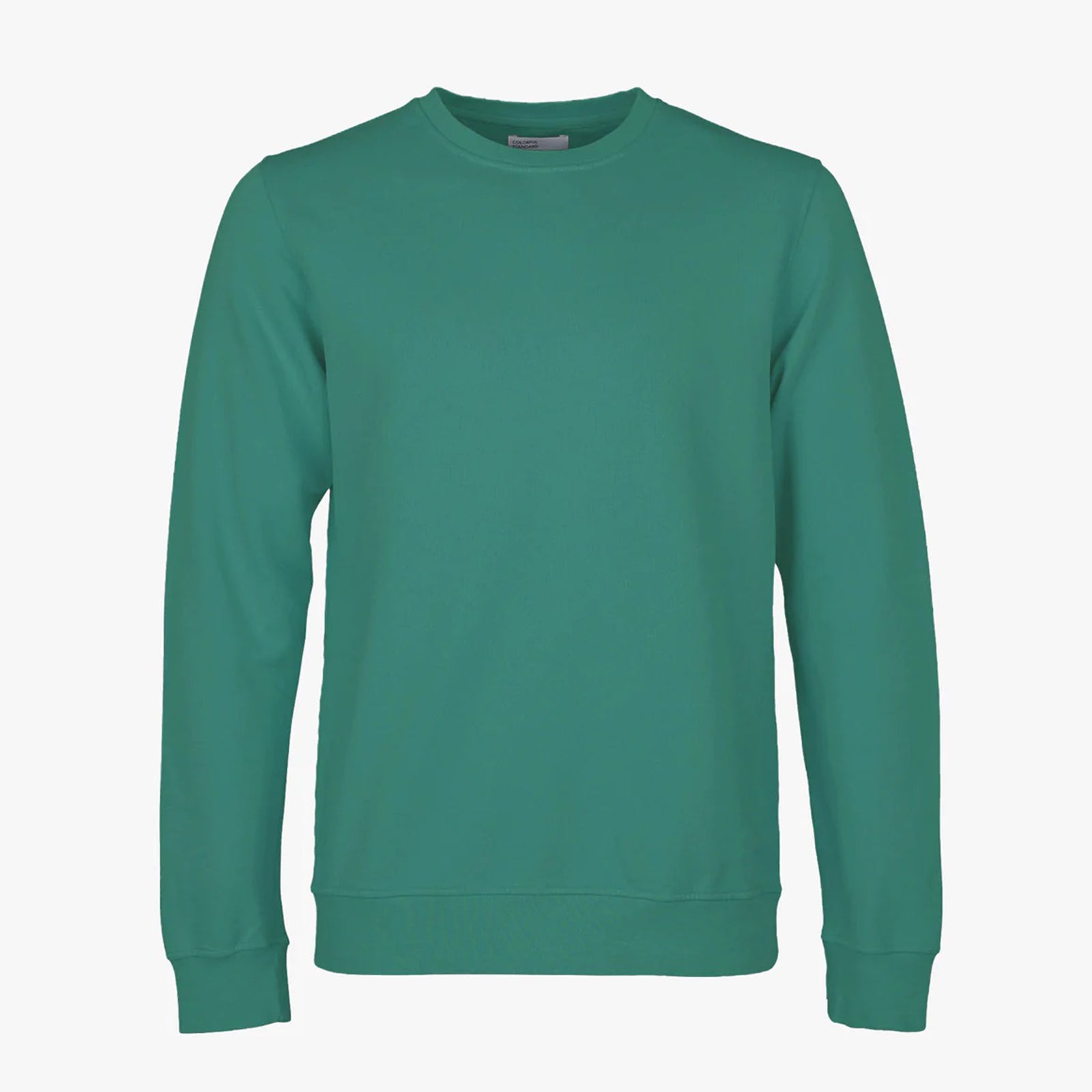 Classic Organic Crew pine green