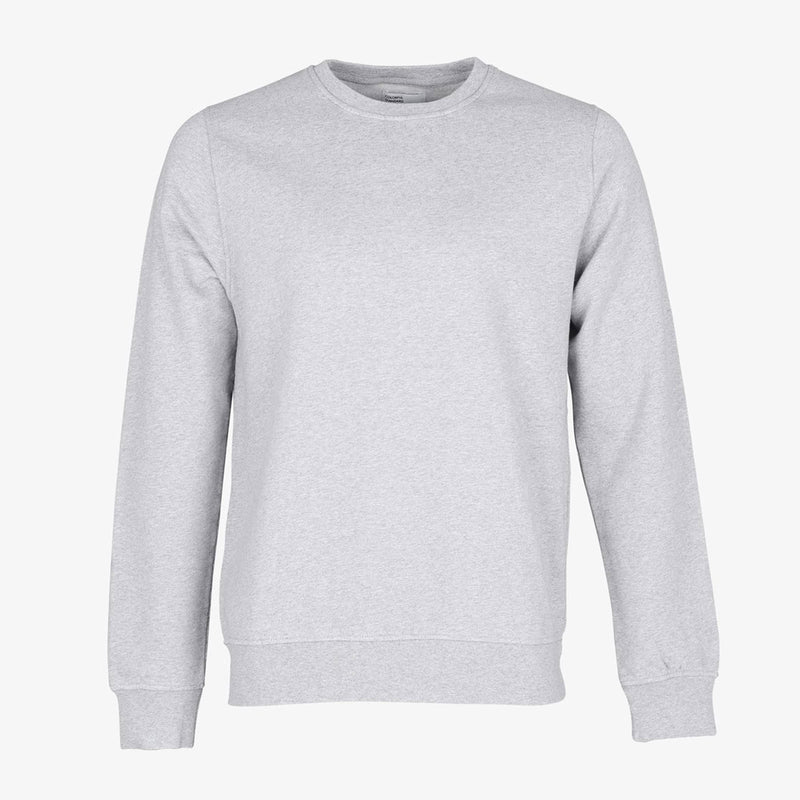 Classic Organic Crew snow melange