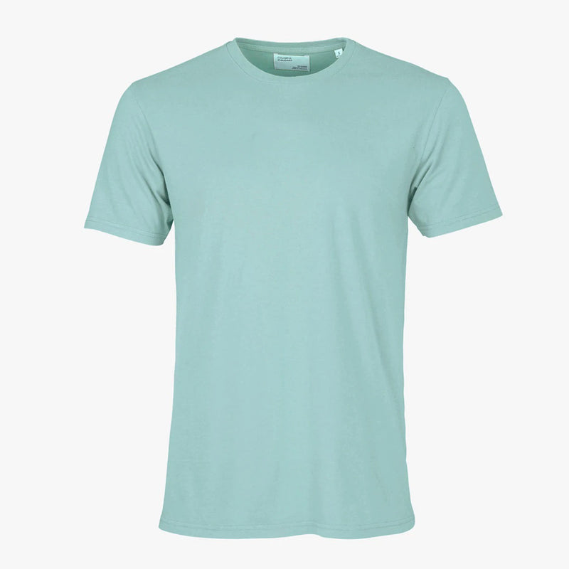 Classic Organic Tee teal blue