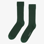 Men Classic Organic Socks emerald green