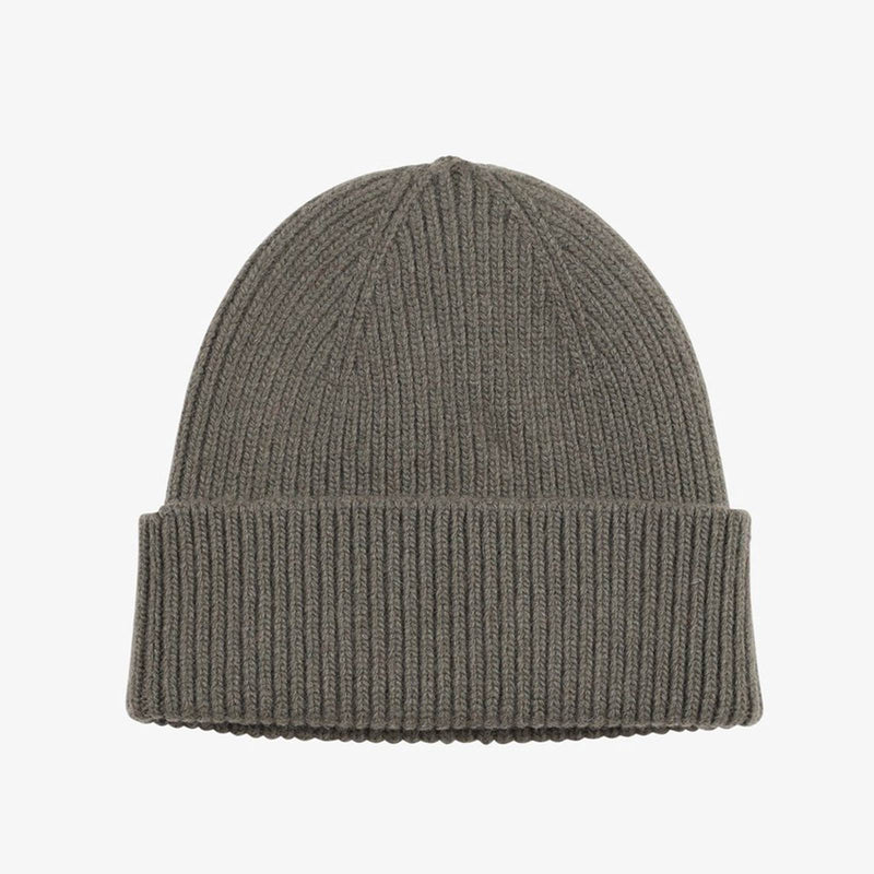 Merino Wool Beanie dusty olive