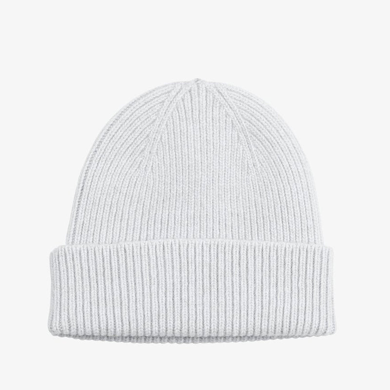 Merino Wool Beanie limestone grey