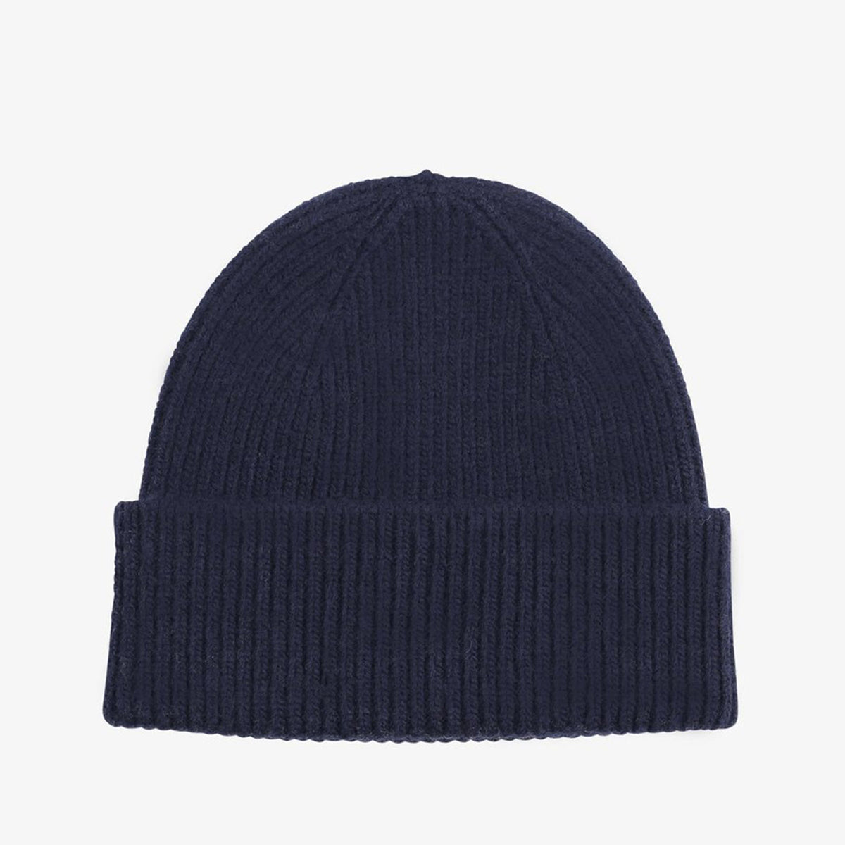 Merino Wool Beanie navy blue