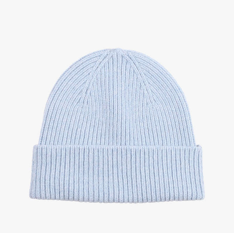 Merino Wool Beanie polar blue