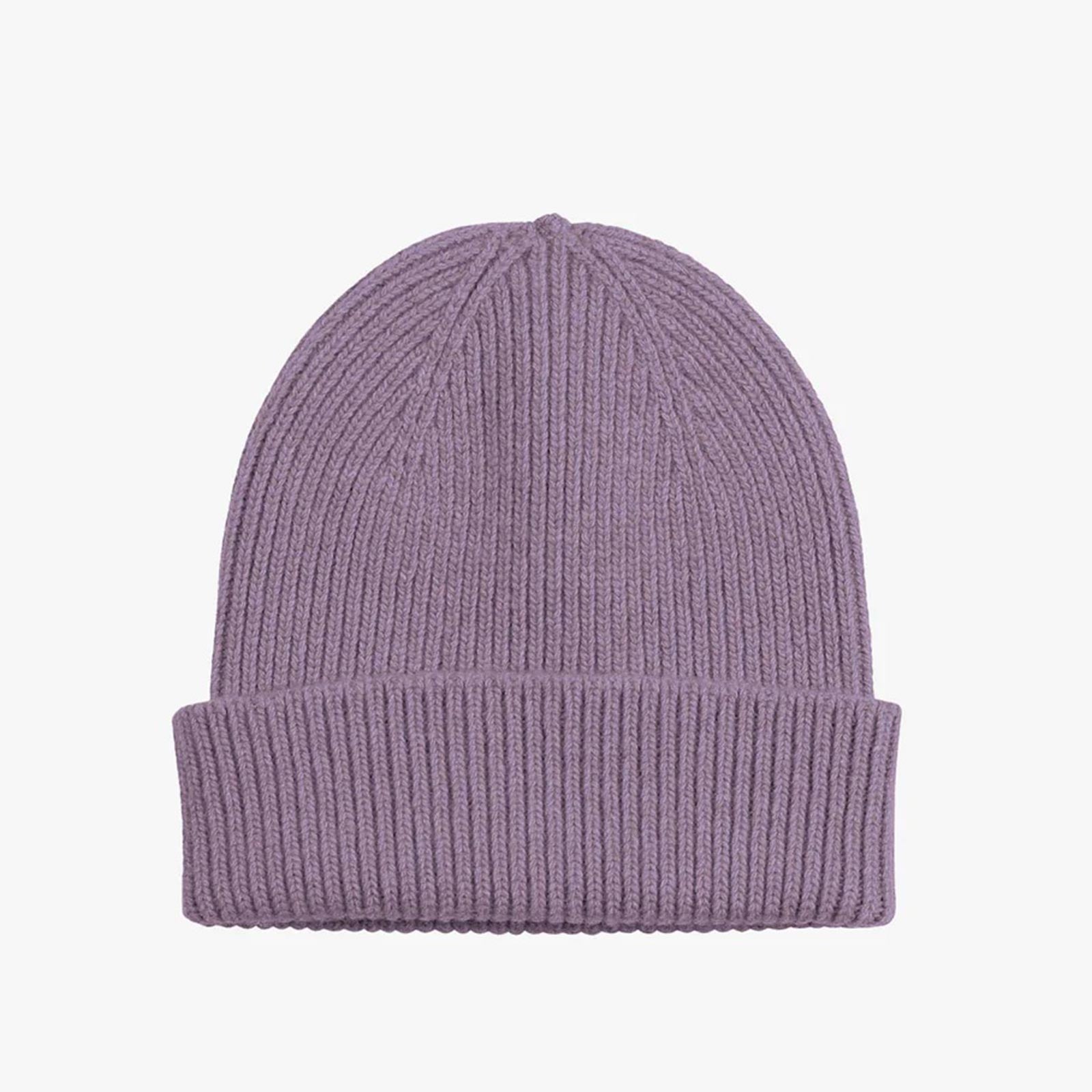 Merino Wool Beanie purple haze