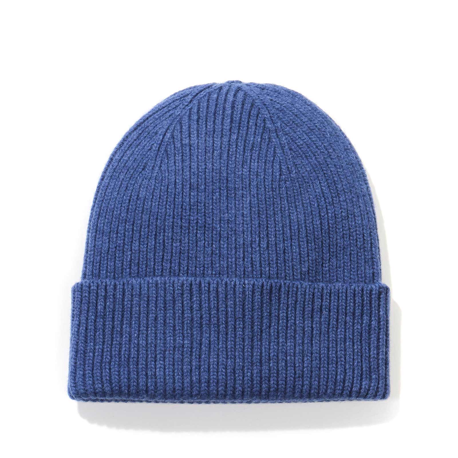Merino Wool Beanie royal blue