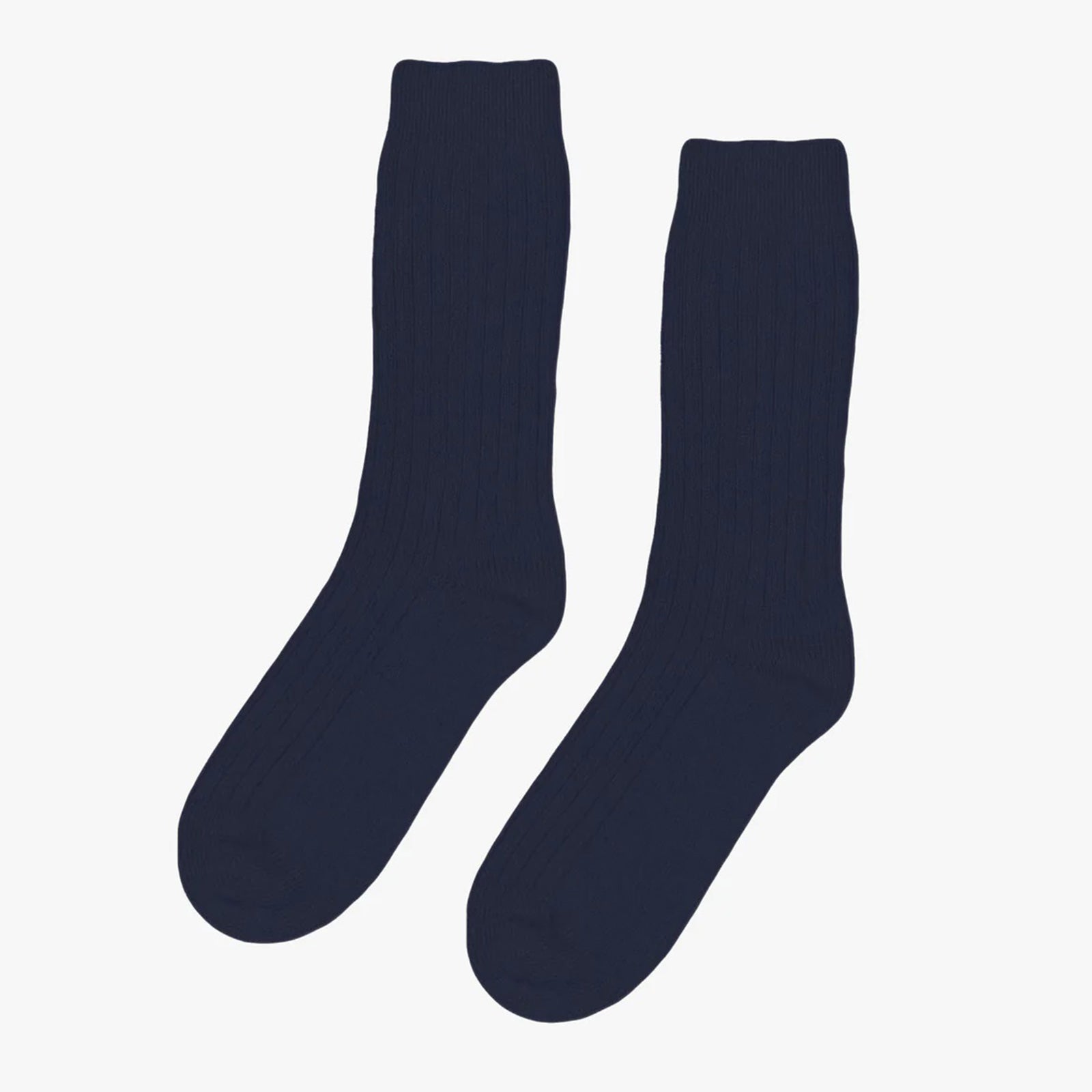 Merino Wool Blend Socks navy blue