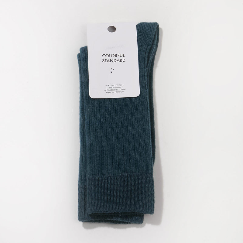 Merino Wool Blend Socks ocean green