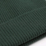 Merino Wool Hat emerald green