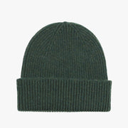 Merino Wool Hat emerald green
