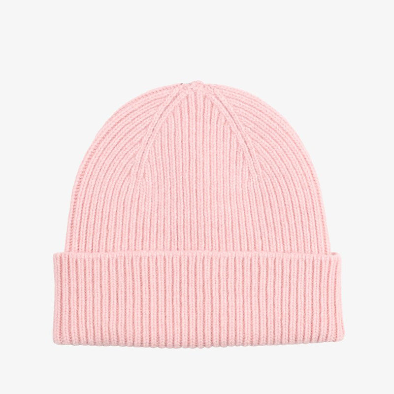 Merino Wool Hat faded pink