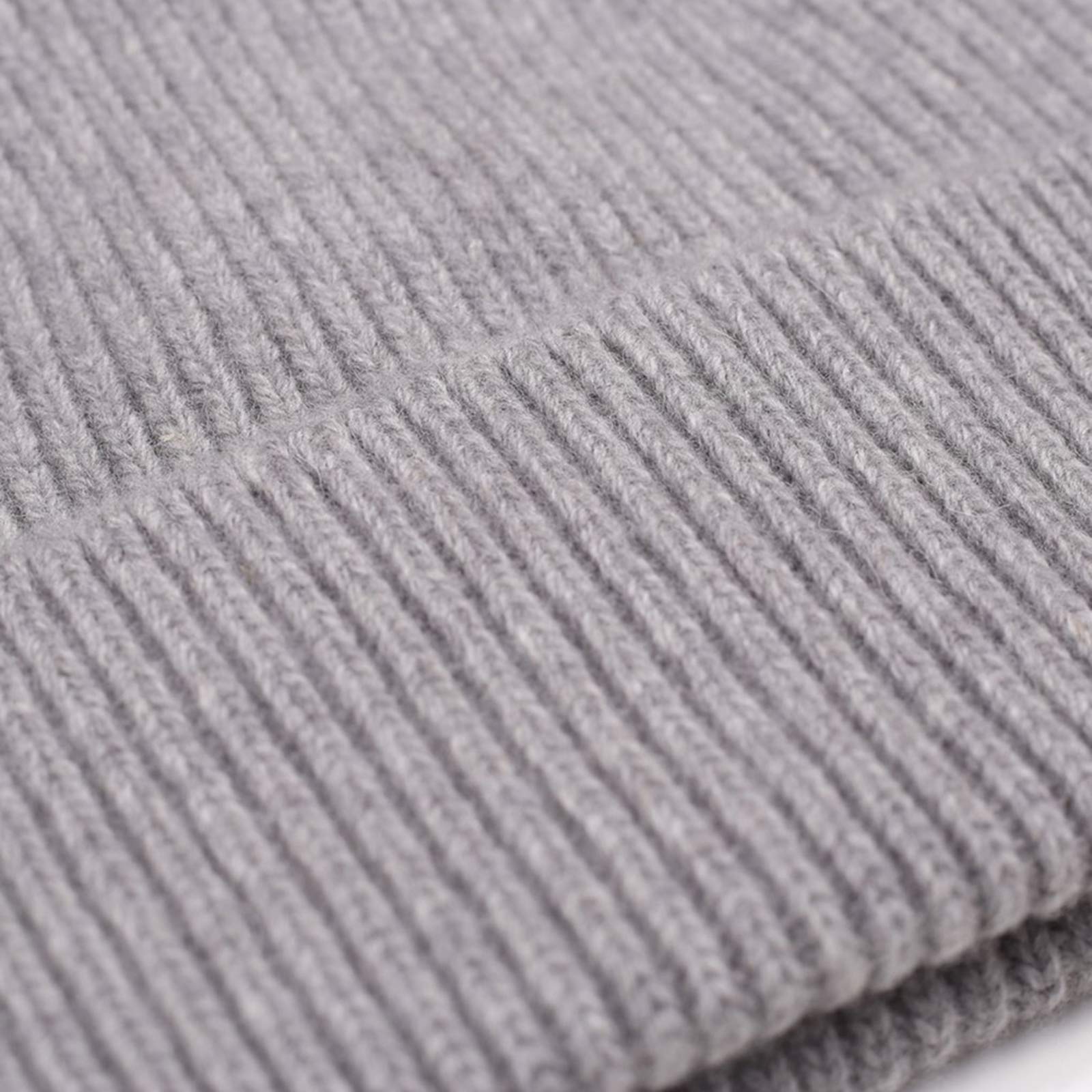 Merino Wool Hat heather grey