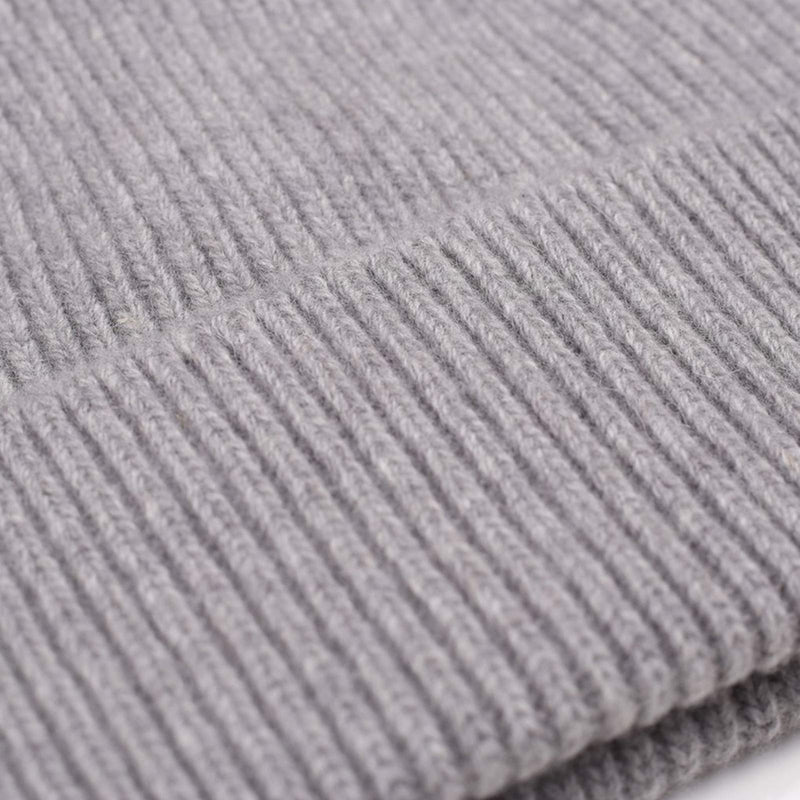 Merino Wool Hat heather grey