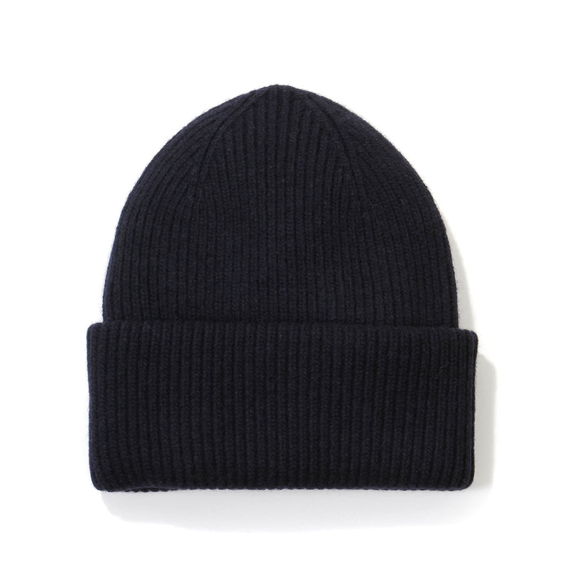 Merino Wool Hat navy blue
