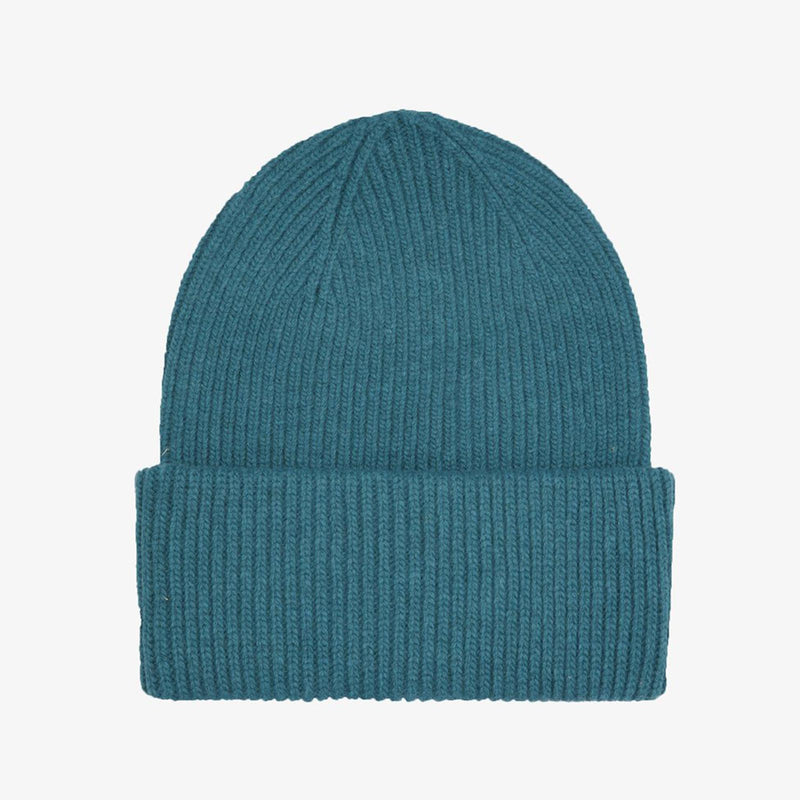 Merino Wool Hat ocean green