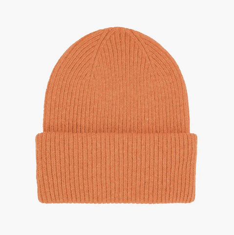 Merino Wool Hat sandstone orange