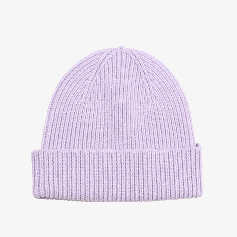 Merino Wool Hat soft lavender