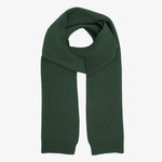 Merino Wool Scarf emerald green