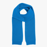Merino Wool Scarf pacific blue