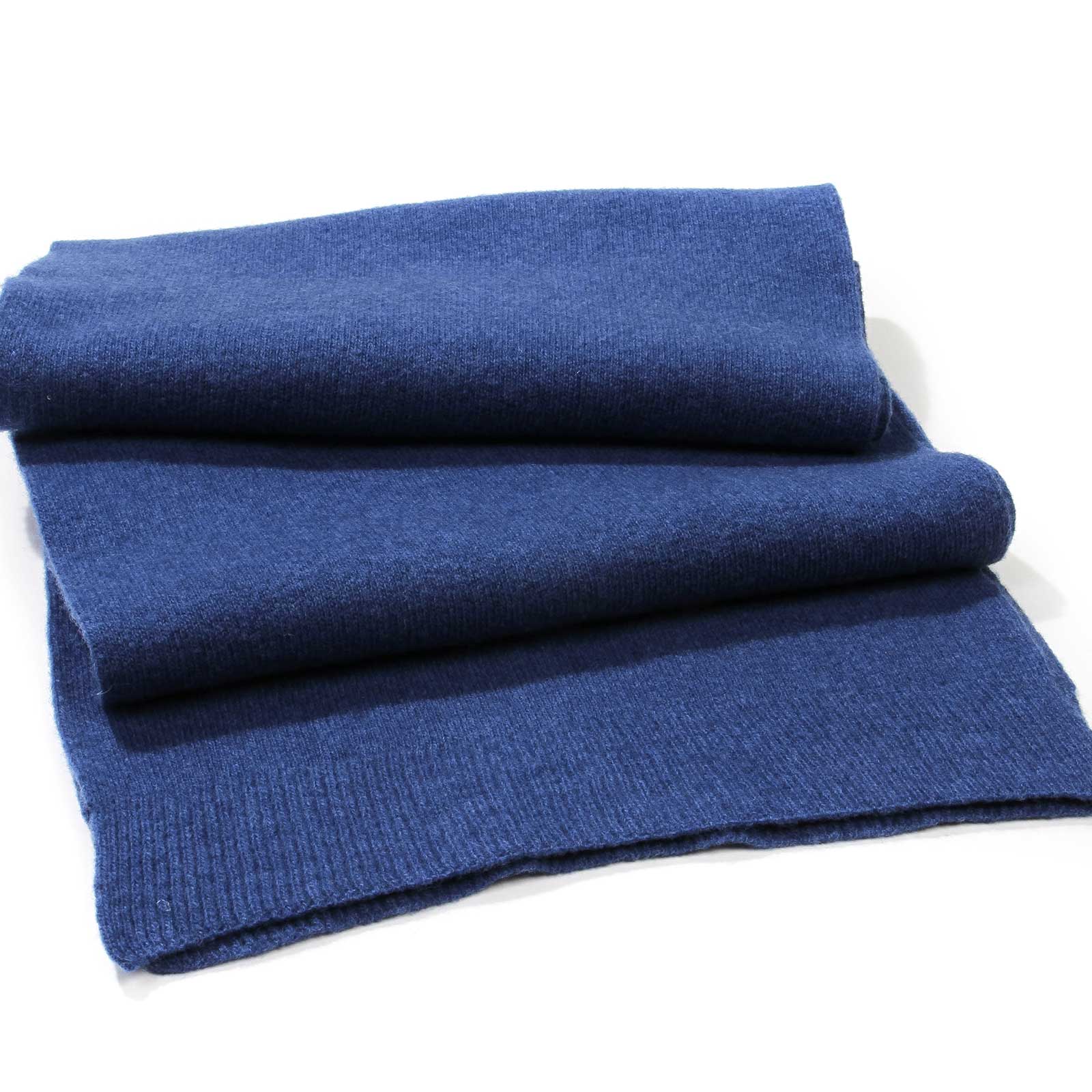 Merino Wool Scarf royal blue