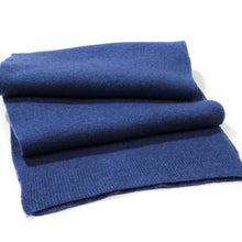 Merino Wool Scarf royal blue