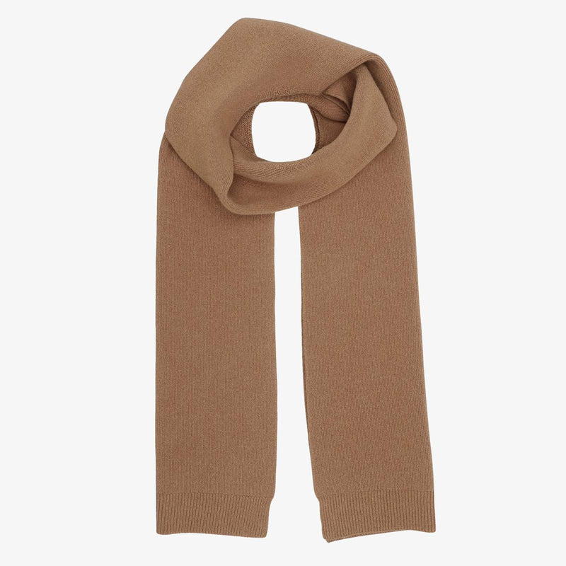 Merino Wool Scarf sahara camel