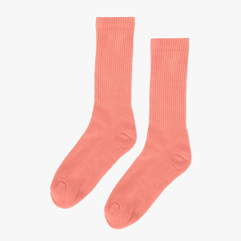 Organic Active Socks bright coral