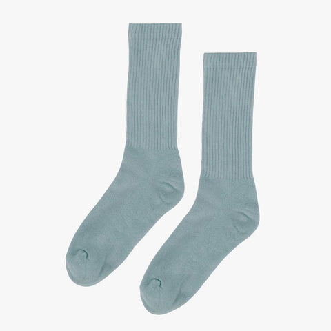 Organic Active Socks steel blue