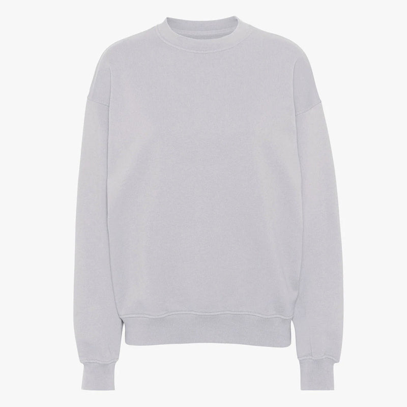 Organic Oversized Crew limestone grey